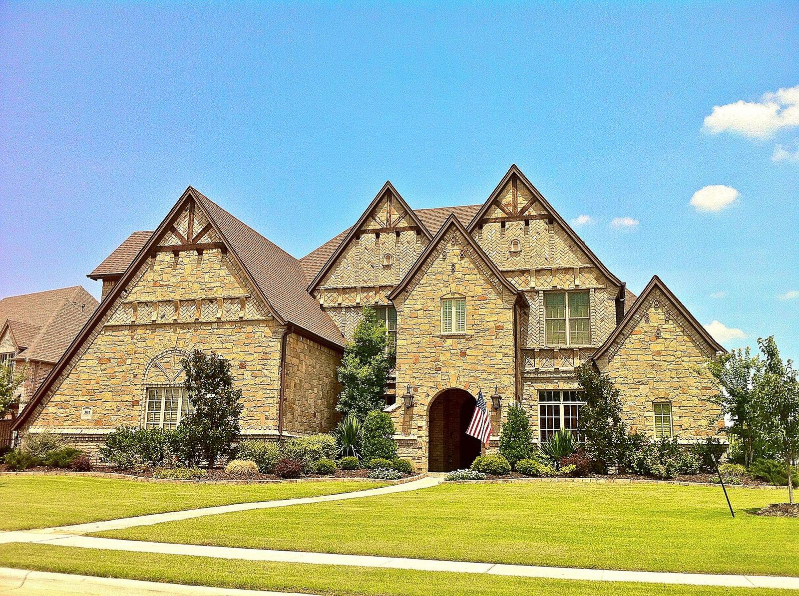 Tudor-style estate home in Southlake, Texas