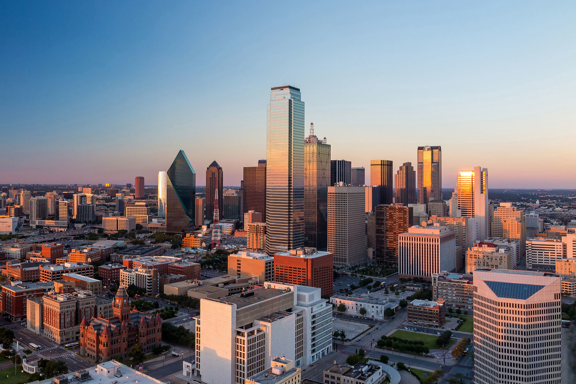 Dallas, Texas Skyline.